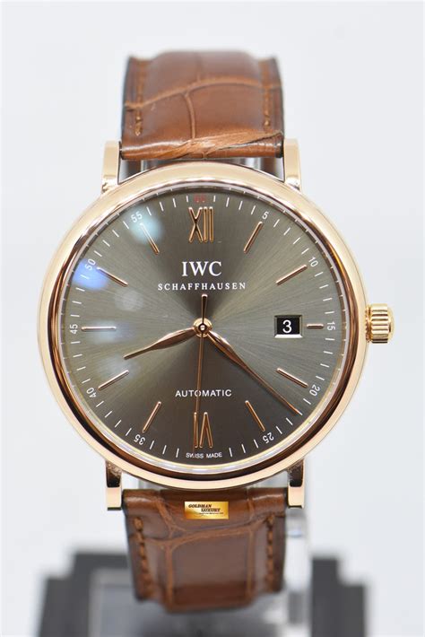 IWC Portofino Automatic 38mm Rose Gold SERVICED 